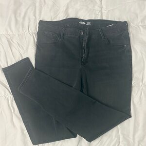 Old Navy Women's Dark Gray Skinny Jeans
